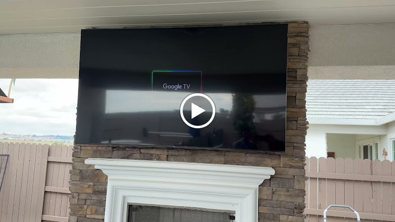 ProMount TV installation project in Sacramento