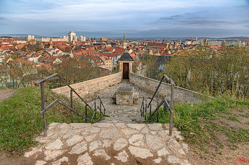 Festungsmauer Zitadelle Petersberg - Thumbnail