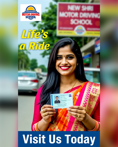 Learn to drive with ease in Pune! At न्यू श्री मोटर ड्रायव्हिंग स्कूल in Sukhsagar nagar Katraj,… post image