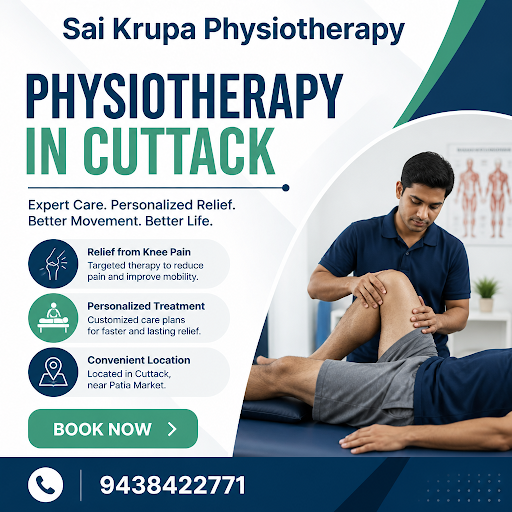 At Sai Krupa Physiotherapy, our skilled Physiotherapist, based in the heart of Cuttack, near Pati…