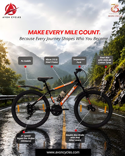 Every journey is built on confidence, comfort, and control. 🚴‍♂️ post image
