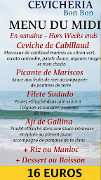 Photo n°91 de CEVICHERIA BON BON PORTE DE VERSAILLES à Paris (Restaurant de fruits de mer)