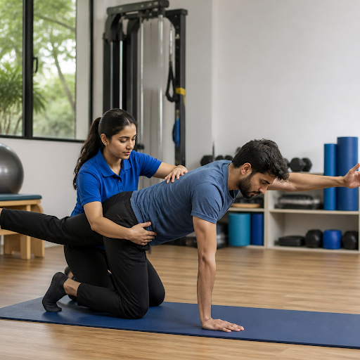 Back pain slowing you down? At Dr.Thakker's PhysioActive Physiotherapy in Kopar Khairane, Navi Mu… post image