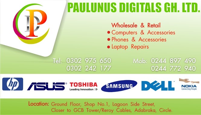 Paulunus Electronic Systems Ltd., Author: Nanabarima YFA