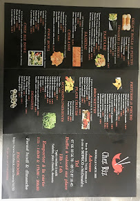 Menu Chez Riz Page 1