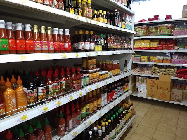 Supermarché Continent d'Asie
