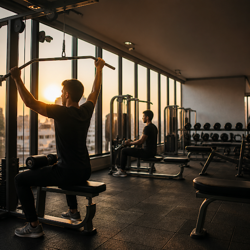 Start your day with energy, focus and confidence at THE L Y FITNESS WORLD UNISEX GYM in Sector 63…