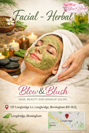 Blow & Blush Hair, Beauty and makeup salon