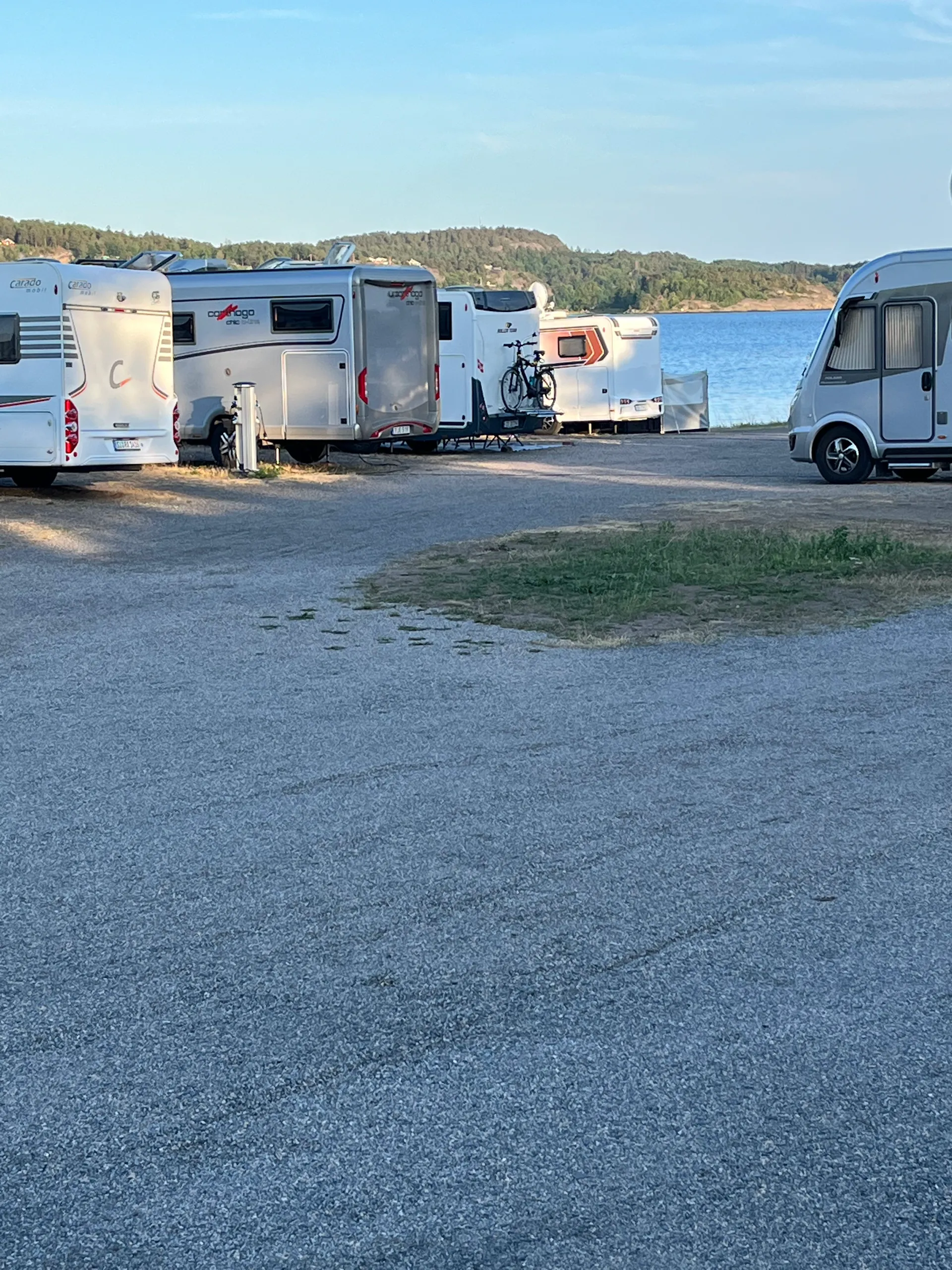 Asnes Camping & swimming area