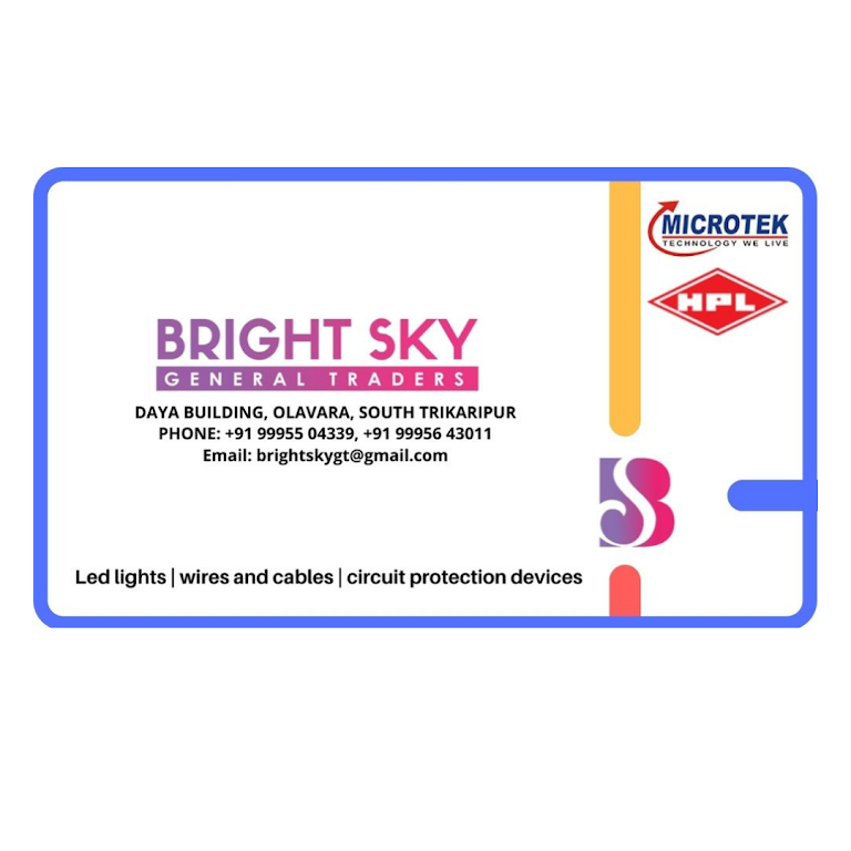 Bright Sky General Traders Electrical Supply Store In Kasarkode