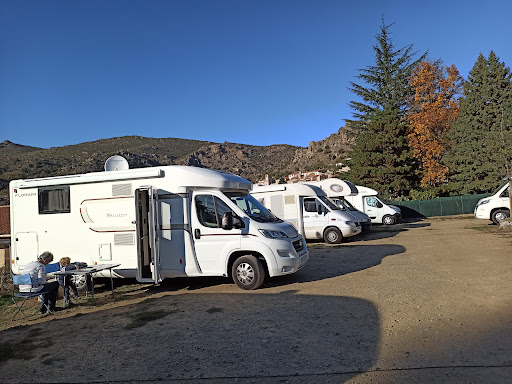 Aire de service camping car de RODES - Thumbnail