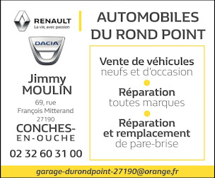 Photo n°2 de Automobiles du Rond Point - RENAULT / DACIA à Conches-en-Ouche (Agence de location de voitures)