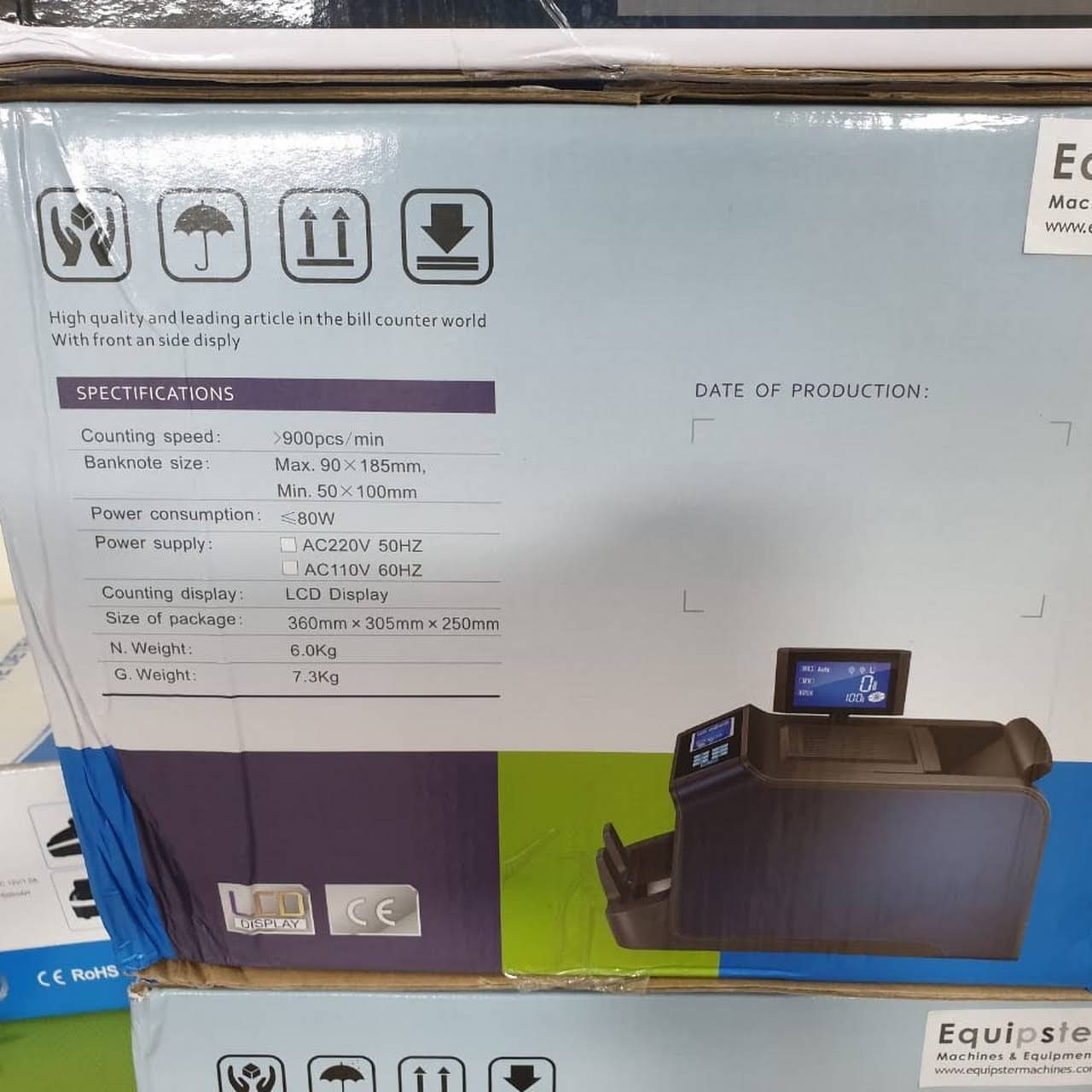 Equipster Machines Cash Counting Machines and Material Handling