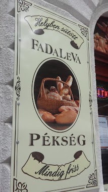 Fadaleva pékség, Author: Endre Tamás Ágoston