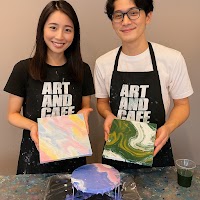 アートアンドカフェ渋谷店 ワインと音楽とアート体験が五感で楽しめるちょっと贅沢なワークショップ