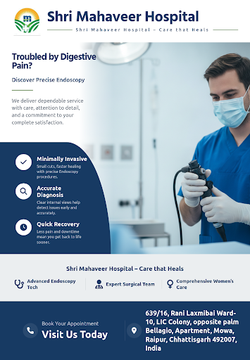 Shri Mahaveer Hospital offers advanced endoscopy services performed by experienced specialists. W…
