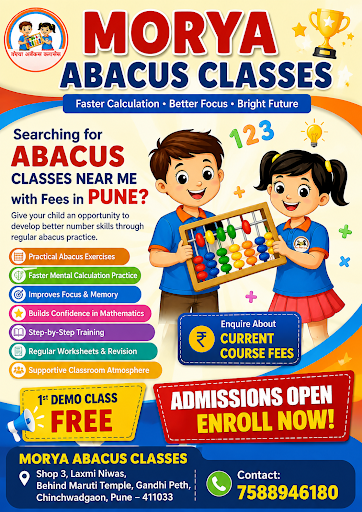 MORYA ABACUS CLASSES post image