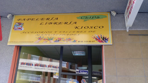 PAPELERIA LIBRERIA CLIPS