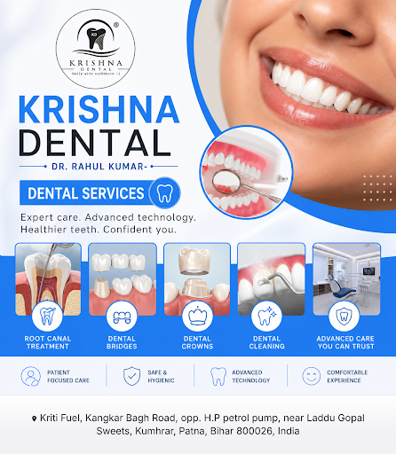 KRISHNA DENTAL (TM) - Dr. Rahul Kumar offers expert dental services including root canal treatmen… post image
