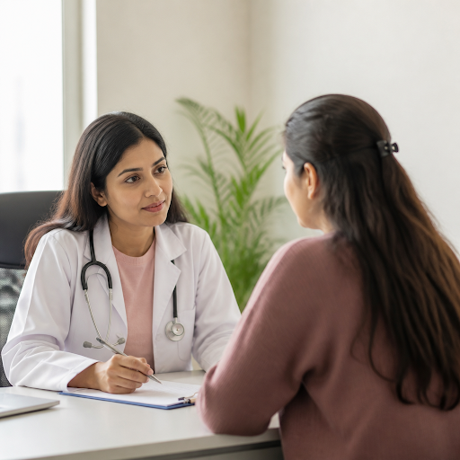 Worried about PCOS affecting your chances of getting pregnant? At Dr Priyanka Consultant - Gynaec… post image