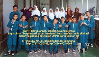 Photos of SMP IT Baitul Jannah