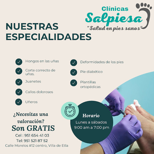 Clinica Salpiesa Podología sucursal Villa de Etla - Thumbnail