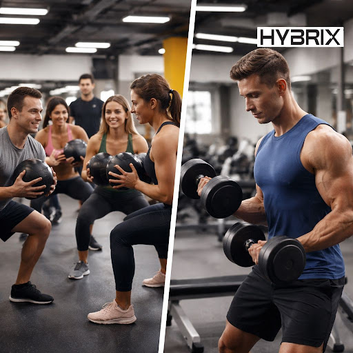 Wondering whether to push yourself alone or join a group session? At Hybrix on Kolar Rd, Bhopal,… post image