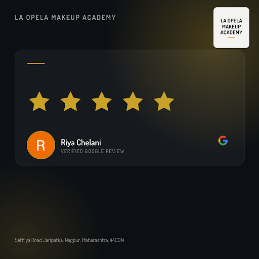 Riya Chelani raves about her experience at La Opela Makeup Academy in Nagpur, praising our expert… post image