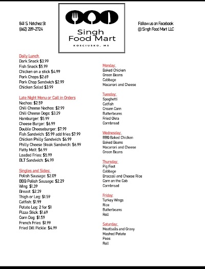 Singh food Mart LLC