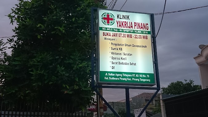 Klinik Umum Yakrija, Author: Faisal Faruq