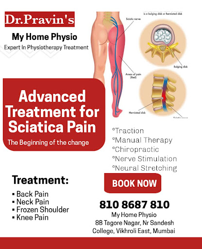 Advanced Physiotherapy Treatment for Sciatica Pain by Dr. Pravin Singh at My Home Physio Clinic,… post image