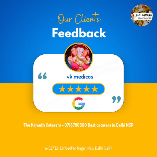 VK Medicos raves about their exceptional experience with The Kamath Caterers - best caterering in…