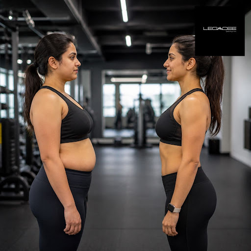 Ready to see what real, sustainable fitness progress looks like? At Legacee Gyms Spa in Sector 34…
