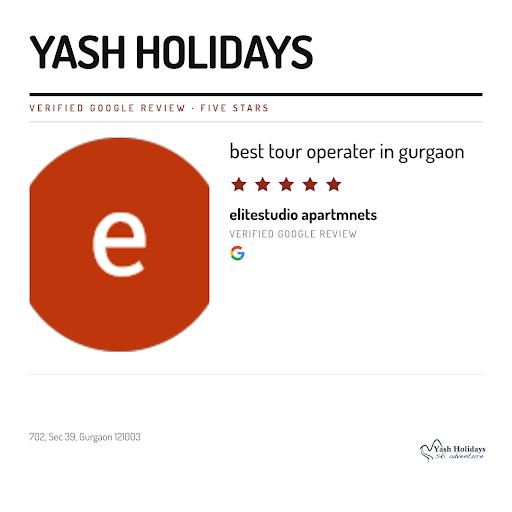 elitestudio apartments in Gurgaon have experienced the best of travel with Yash Holidays! Their M… post image