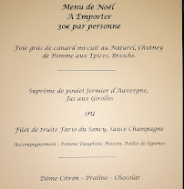 Menu En/Vie Page 1