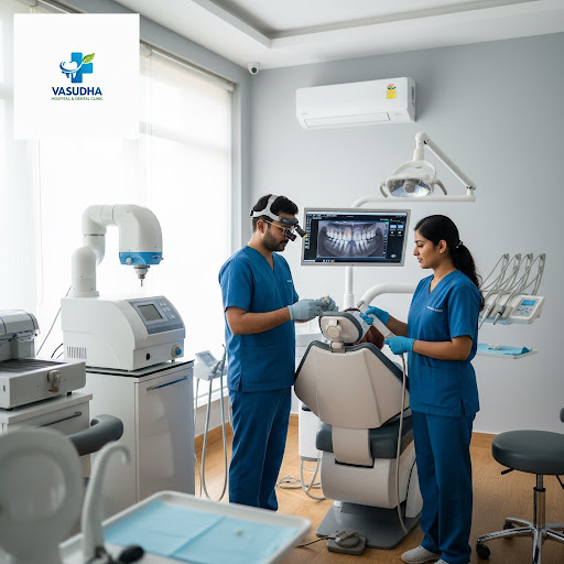 Discover how advanced dental technology at Vasudha Hospital and Dental Clinic in Vadodara makes y… post image