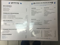 Menu Chacha & Companie - Restaurant de Fruits de Mer Page 4