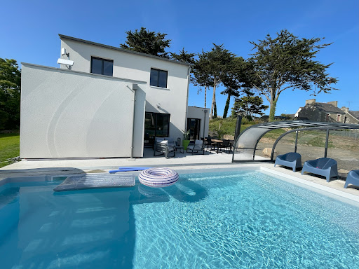 Photo de Gite Ty Bihan Baradoz Pleubian avec piscine