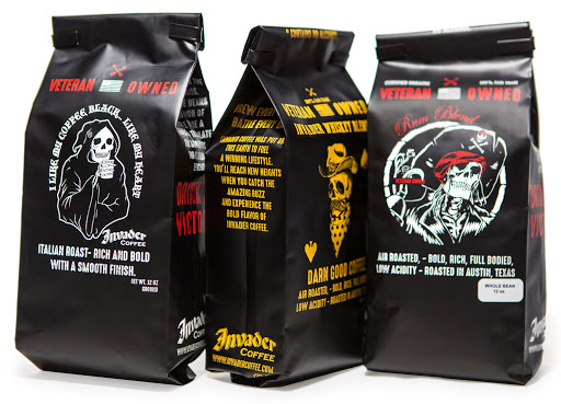 Invader Coffee - Visual