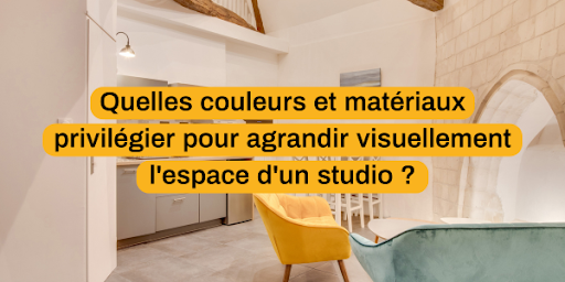 Agrandir visuellement un studio : nos astuces...
