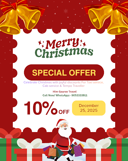 “Him Gaurav Travel Christmas Special – Affordable Cab, Tax post image