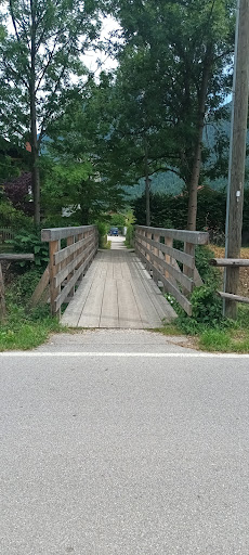 Kleine Holz Brücke-Am Lahnenwiesgraben - Thumbnail