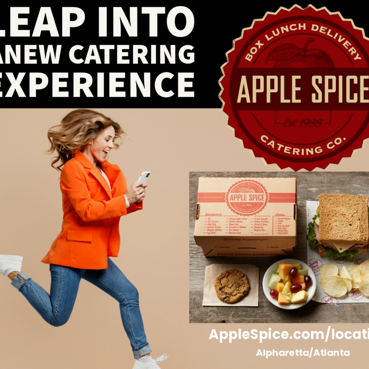 Apple spice catering deals