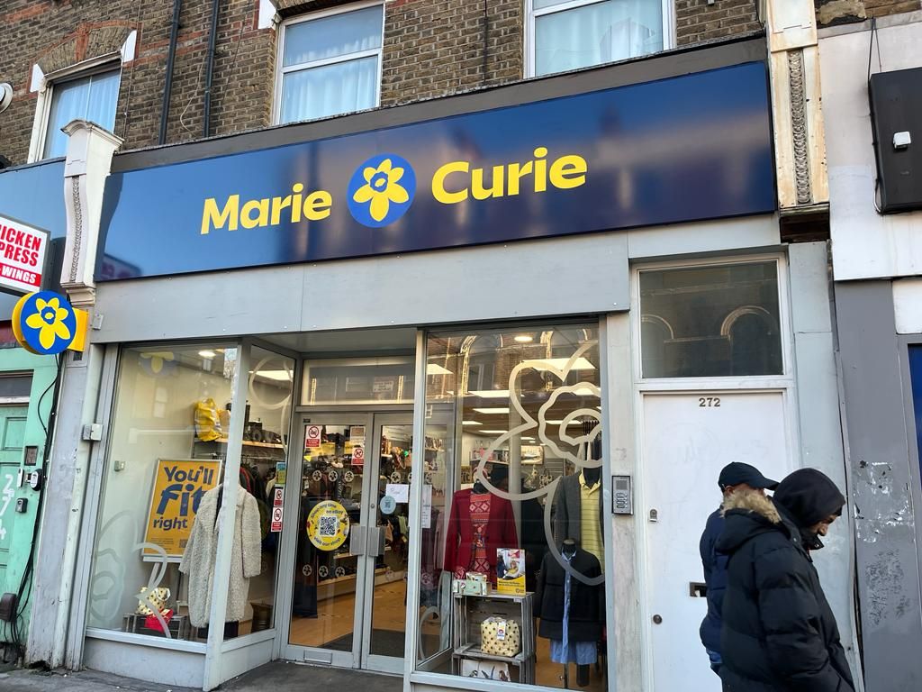 Marie Curie Charity Shop Finsbury Park