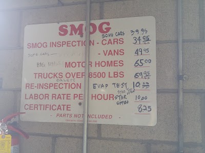 Cal-Smog Test Only Center Inc