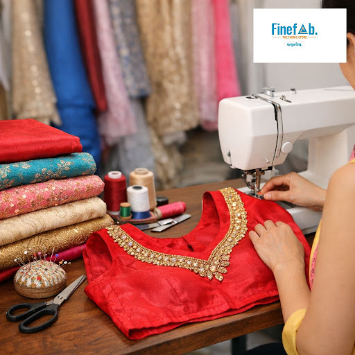 A perfectly stitched blouse starts with the right fabric. At Finefab. The Fabric Store in Camp, P…