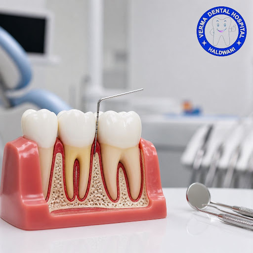 Healthy gums are the foundation of a confident smile. At VERMA DENTAL HOSIPTAL - Best Dentist Den…