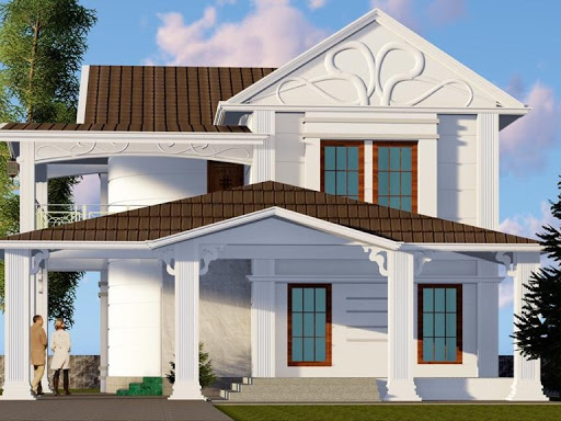 British architecture Duplex Villa post image