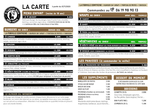 Photo 1 - Ô Tarpin Bon Food Truck Burger Loiret
