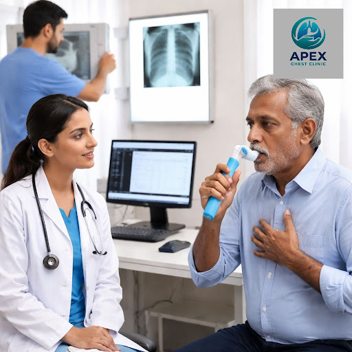 Struggling with breathlessness, persistent cough or chest tightness? At Dr Gaurav's APEX CHEST CL… post image